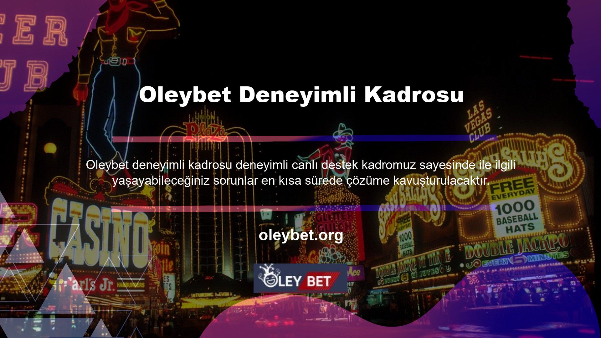 Oleybet, en iyi yasa dışı casino sitelerinin tarafsız listesinde yer almakta ve uzun süredir üstünlüğünü kanıtlamış bir şirket olarak kabul edilmektedir