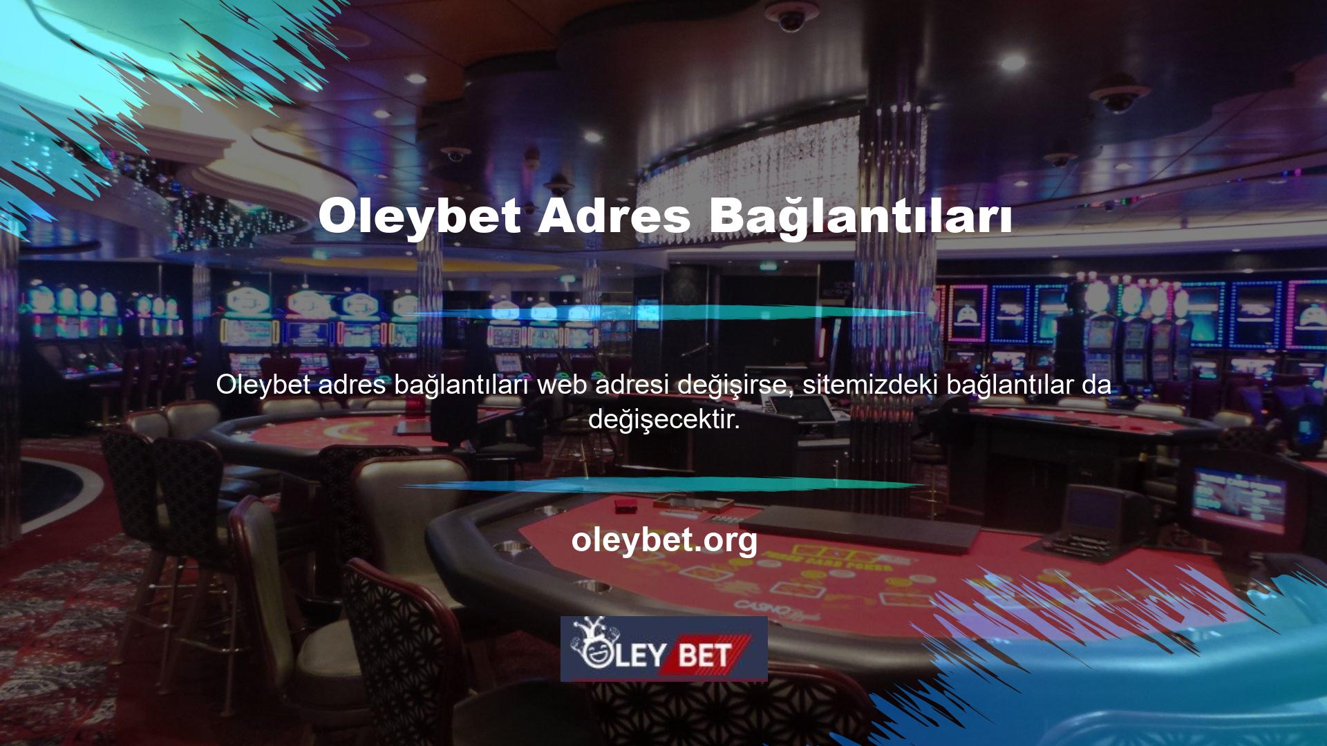 Web sitemiz Oleybet için en son giriş adresini gösteriyor